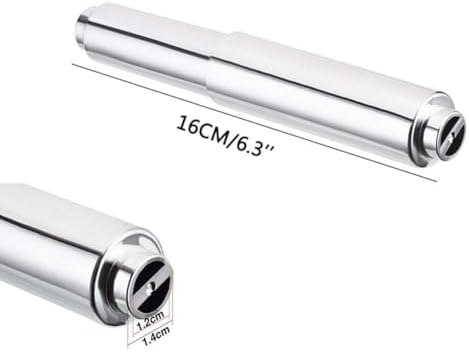 Stainless Steel Retractable Toilet Paper Rod Holder