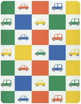 Gbjiemia Cute Naive Cars Crib Sheets for Baby Boys and Girls