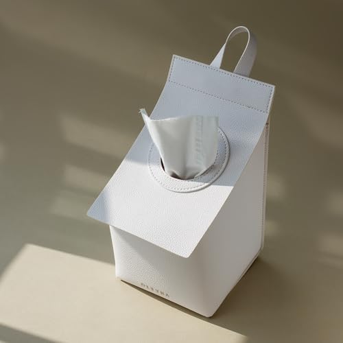 OLETHA Toilet Paper Holder - White Aesthetic Design