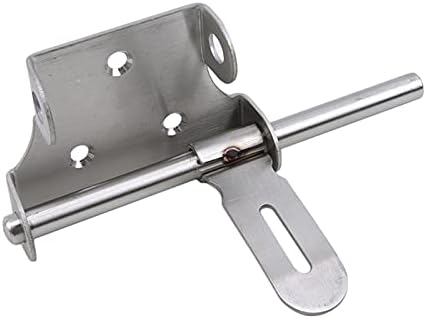 SHAUNI Long Silver Stainless Steel Gate Latch