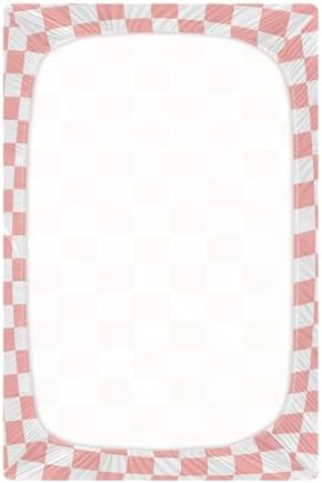 MNSRUU Crib Sheets for Boys Girls Soft Breathable Fitted Bedding
