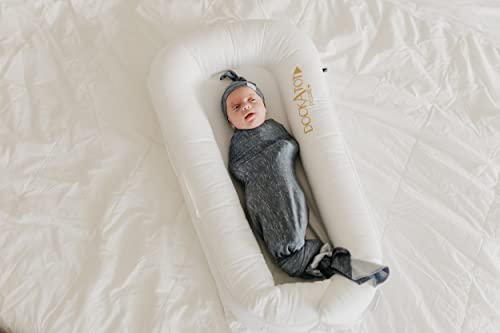 Copper Pearl Swaddle Blanket - Soft Stretchy Receiving Blanket for Baby