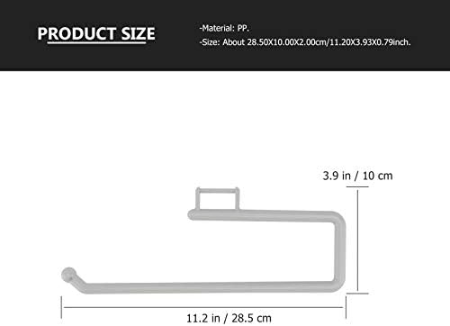SEWACC Wall Mounted Toilet Paper Holder with Storage