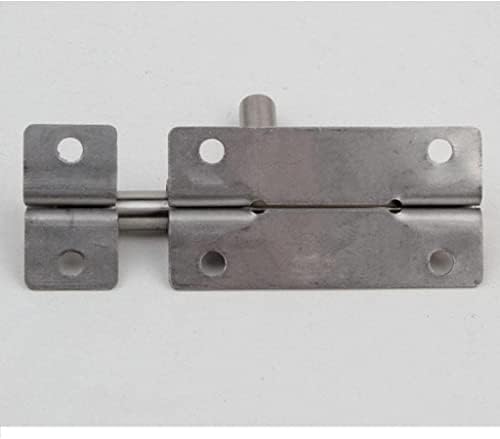 DEIHGE Slide Bolt Door Lock Hasp with Padlock Hole 1