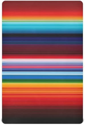 Jihqo Mexican Blanket Stripes Crib Sheets 39x27
