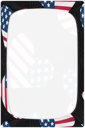 Happy July 4th Crib Sheets for Baby Toddler
