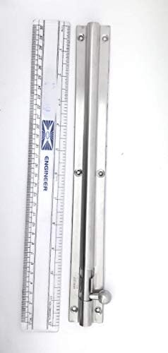 Stainless Steel Ball Knob Latch 12 Inch 32D Heavy Duty