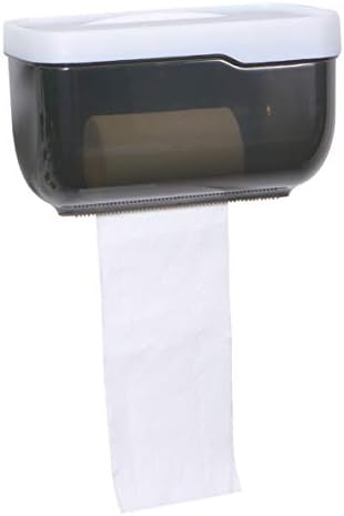VICASKY Wall-Mounted Tissue Box Grey No Punching Required