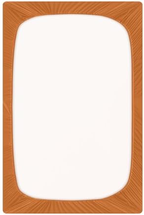 KEIGE Chocolate 02 Fitted Crib Sheet for Baby 1
