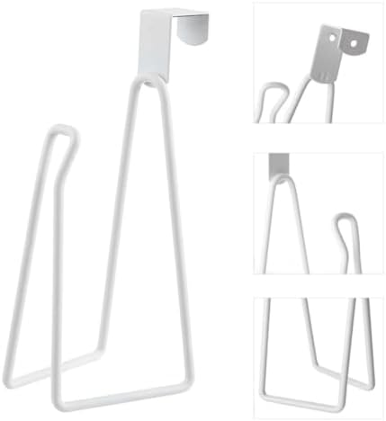 Wedhapy Toilet Roll Holder Over the Tank - White