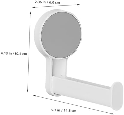 Wall Mount Toilet Paper Holder with Towel Rack