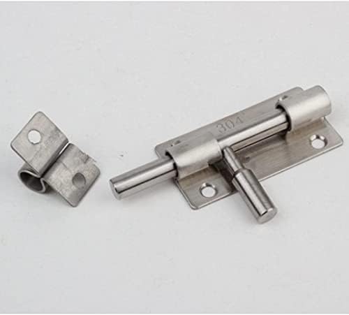 DEIHGE Slide Bolt Door Lock Hasp with Padlock Hole 1