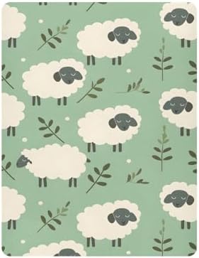 ALAZA Baby Crib Sheets Soft 39x27 Inch
