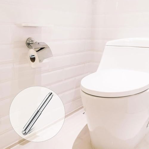 Stainless Steel Retractable Toilet Paper Rod Holder