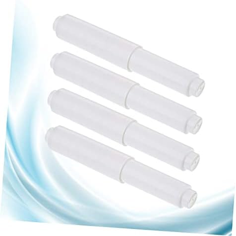 HOMSFOU 4PCS Zinc Alloy Toilet Paper Holder Extender