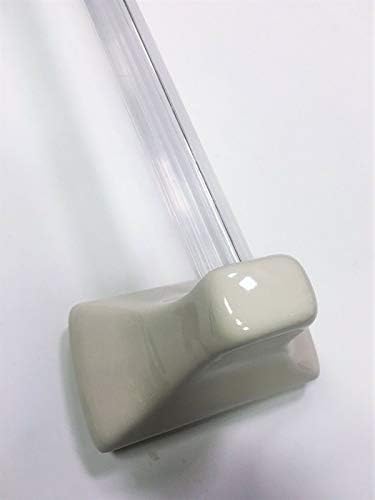 Squarefeet Depot 24 Almond Glazed Ceramic Towel Bar