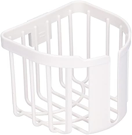 TYTOGE No Punch Toilet Shelf Wall Mounted Bathroom Holder White