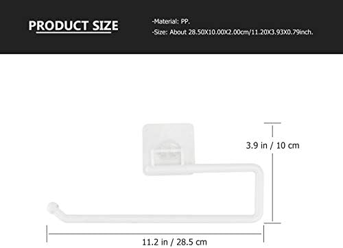 Homoyoyo Toilet Paper Holder Wall Mount