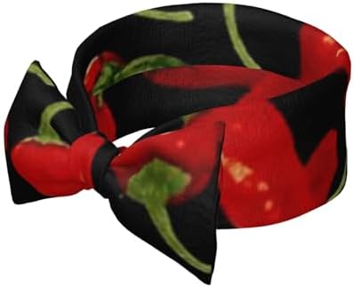 Chili Peppers Newborn Swaddle Blanket with Headband Set