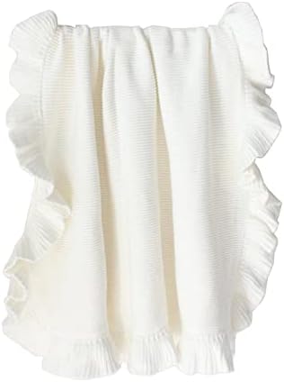 CATHATRR Infant Wrap Crochet Blanket 39 Soft Breathable Crib Bedding