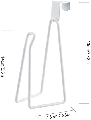 Wedhapy Toilet Roll Holder Over the Tank - White 1