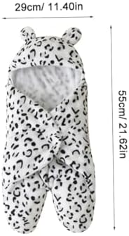 Abaodam 1pc Cow Sleeping Bag Baby Swaddle Blanket