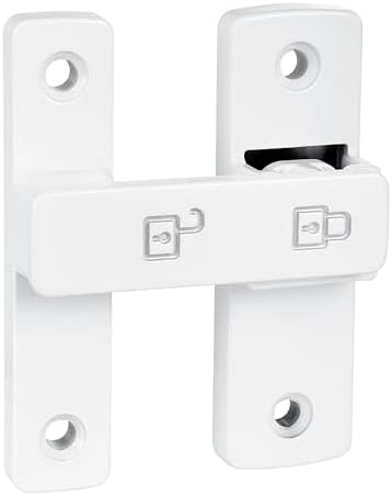 2 Packs 180 Degree Barn Door Latches with Screws
