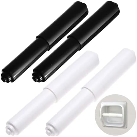 Pack of 3 Holder Roller Telescopic Bathroom Tissue Holder