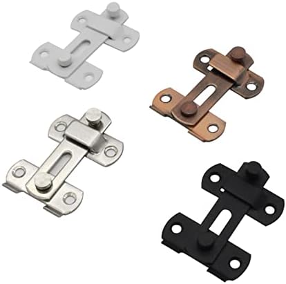 SHAUNI 90 Degree Right Angle Door Lock 1Pcs Black Large