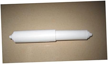 LIFKOME 4Pcs White Plastic Toilet Paper Holder Rollers
