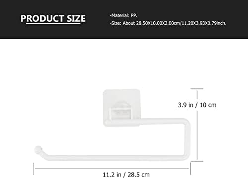 BUTIFULSIC 1pc Wall-Mounted Tissue Paper Holder