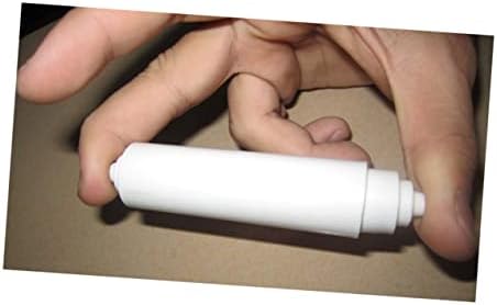4pcs White Plastic Toilet Paper Holder Rollers Spring Loaded Replacement