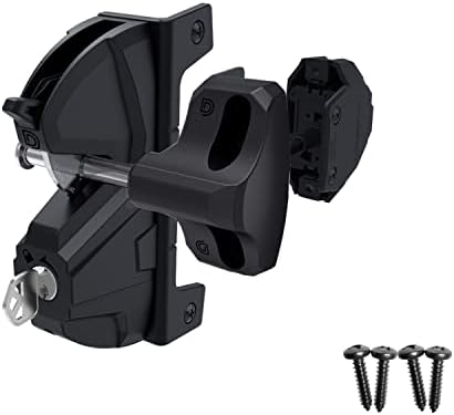 DD Technologies LokkLatch Deluxe Series 3 Key Lockable Black