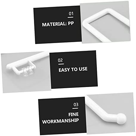 Vaguelly 1pc Wall-Mounted Toilet Paper Rack Simple Design