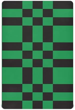 KICPOAY Checkered Crib Sheets for Baby Toddler Portable Playard