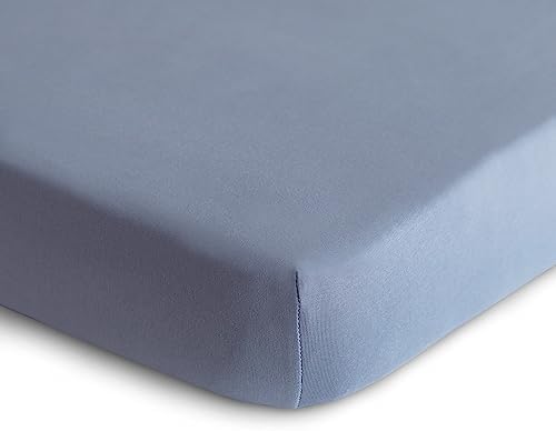 Mushie Stretchy Soft Mini Crib Sheet - Fitted 24 x 38 Tradewinds
