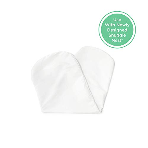 Baby Delight Snuggle Nest Sheet White Machine Washable