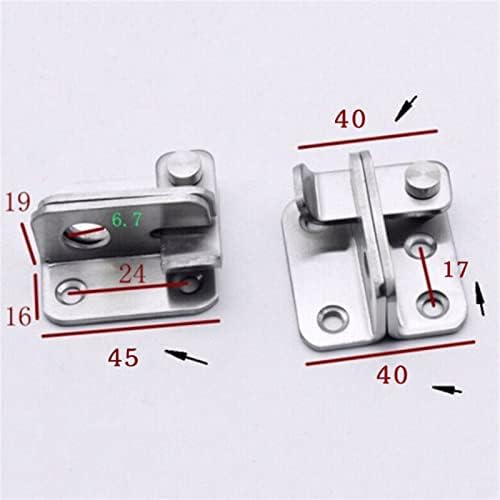 LCARY Stainless Steel Barrel Bolt Door Latch