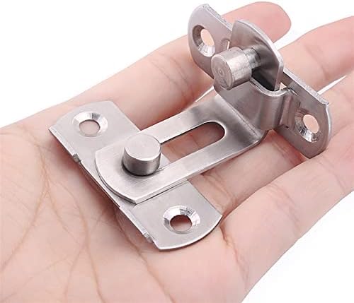 SHAUNI 90 Degree Right Angle Door Lock 1Pcs Black Large