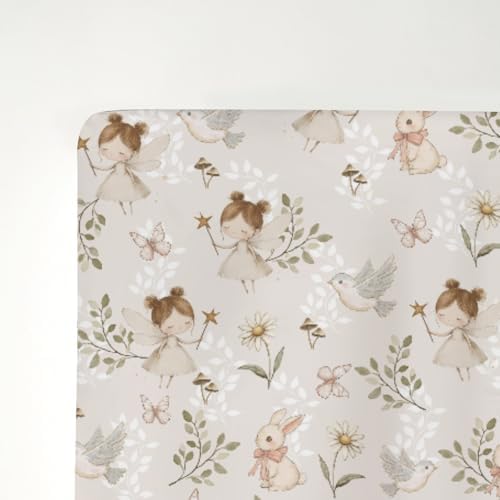 Boho Fairies Baby Crib Sheets 28x52 Inches