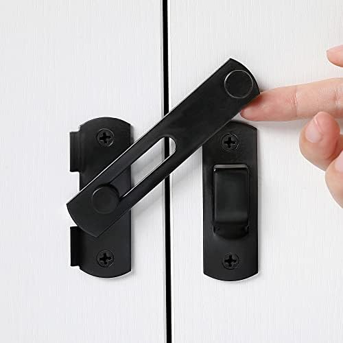 5 Pack Black Barn Door Latches 393 x 275