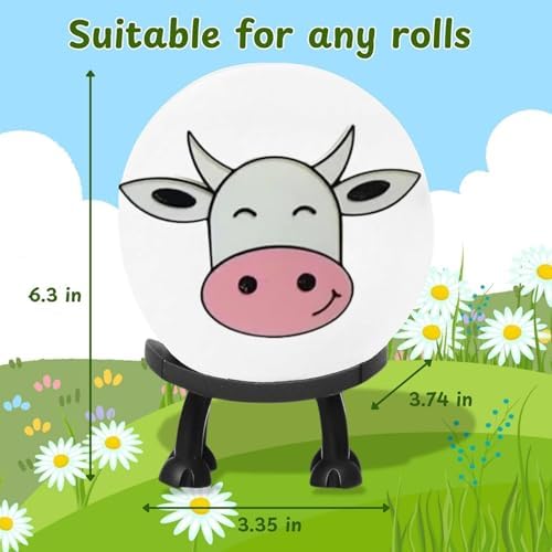 Adorable Cow Toilet Paper Holder for Bathroom Decor