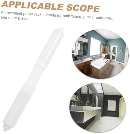 STOBOK Retractable Toilet Paper Holder Roller Replacement 1
