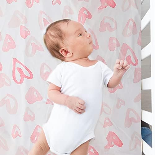 Healeved Bassinet Mattress Pad Cover for Boy Girl
