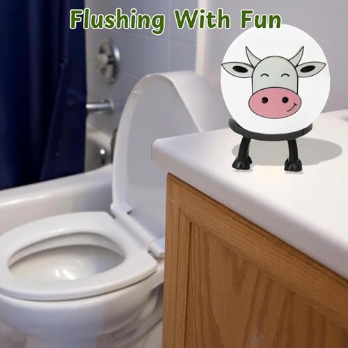 Adorable Cow Toilet Paper Holder for Bathroom Decor