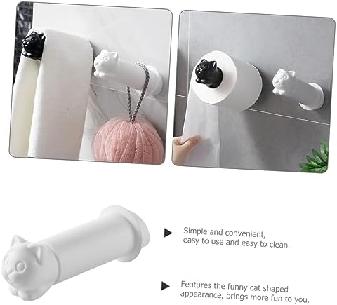 QUMIIRITY Cat Toilet Paper Holder Wall Mounted