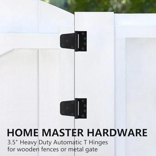 HOME MASTER HARDWARE Self-Closing Gate Kit Black
