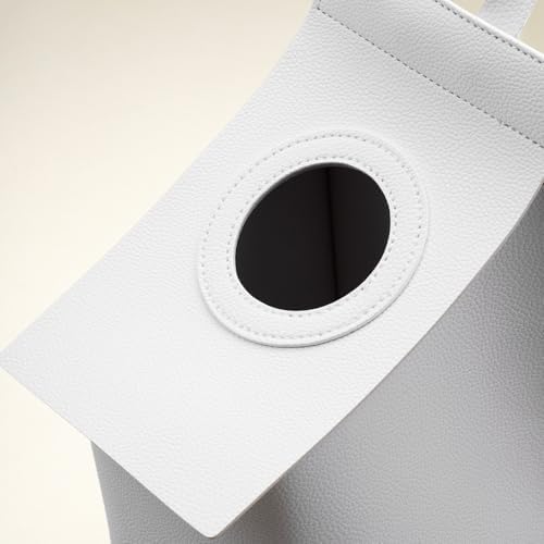 OLETHA Toilet Paper Holder - White Aesthetic Design