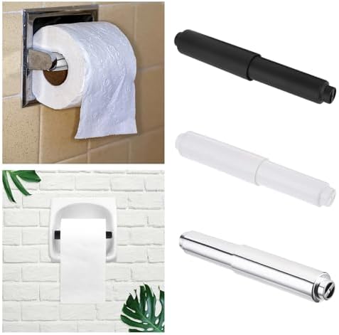 HEALT Paper Towel Telescopic Rod for Toilet Organizer