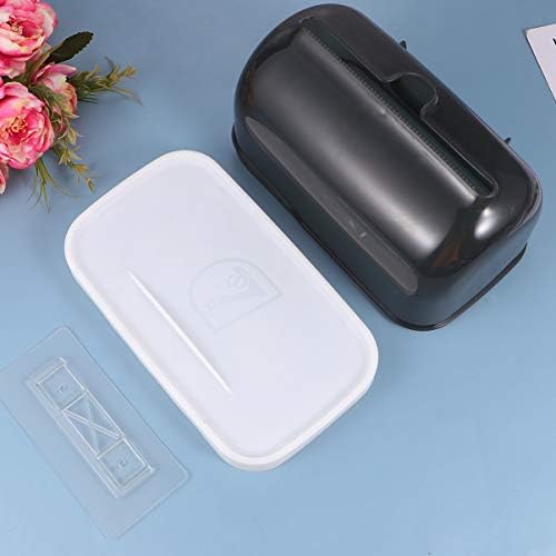 VICASKY Wall-Mounted Tissue Box Grey No Punching Required